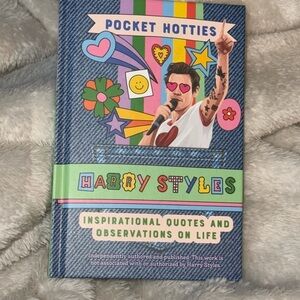 HARRY STYLES Pocket Hotties mini book of inspirational quotes